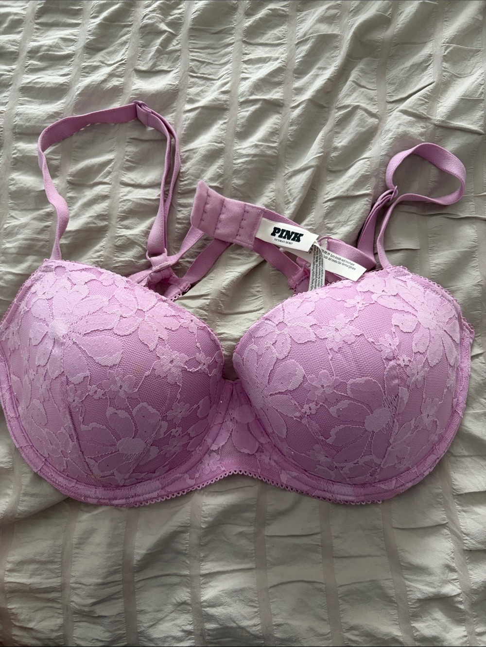 Floral Lace Underwire Bra
